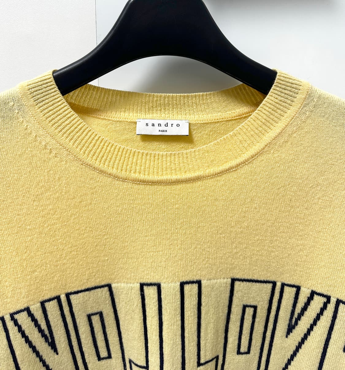 여성 LOVE LOVE 캐시미어 니트 상품이미지4