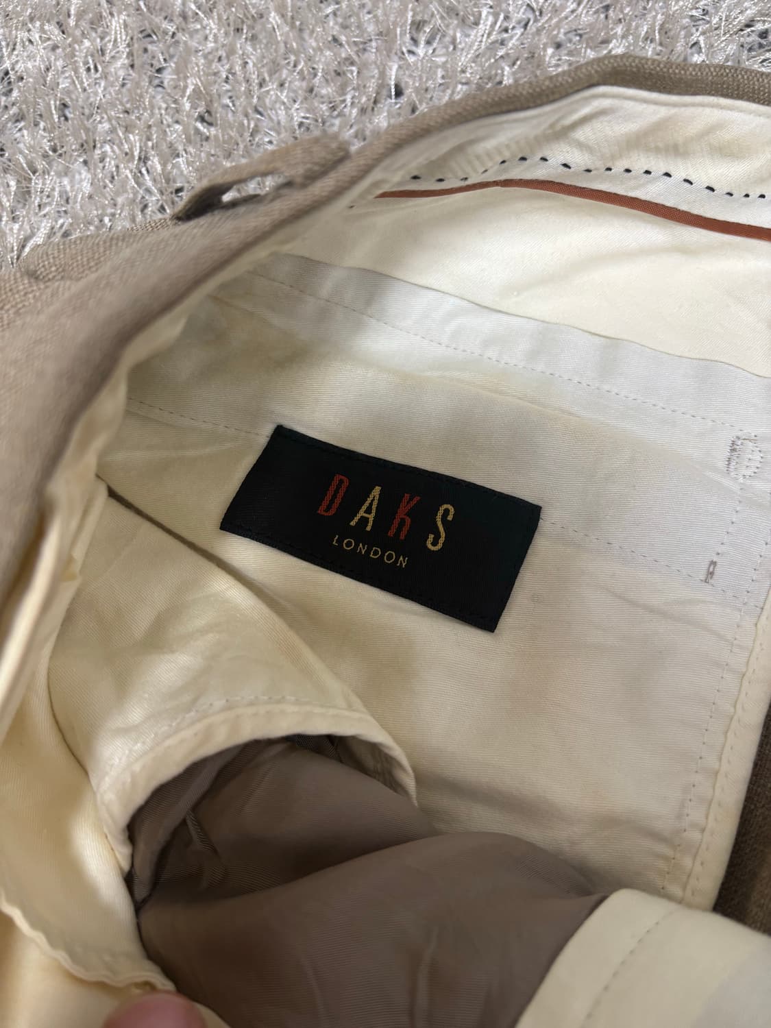 일제 DAKS 울 슬랙스 사이즈 34 상품이미지3