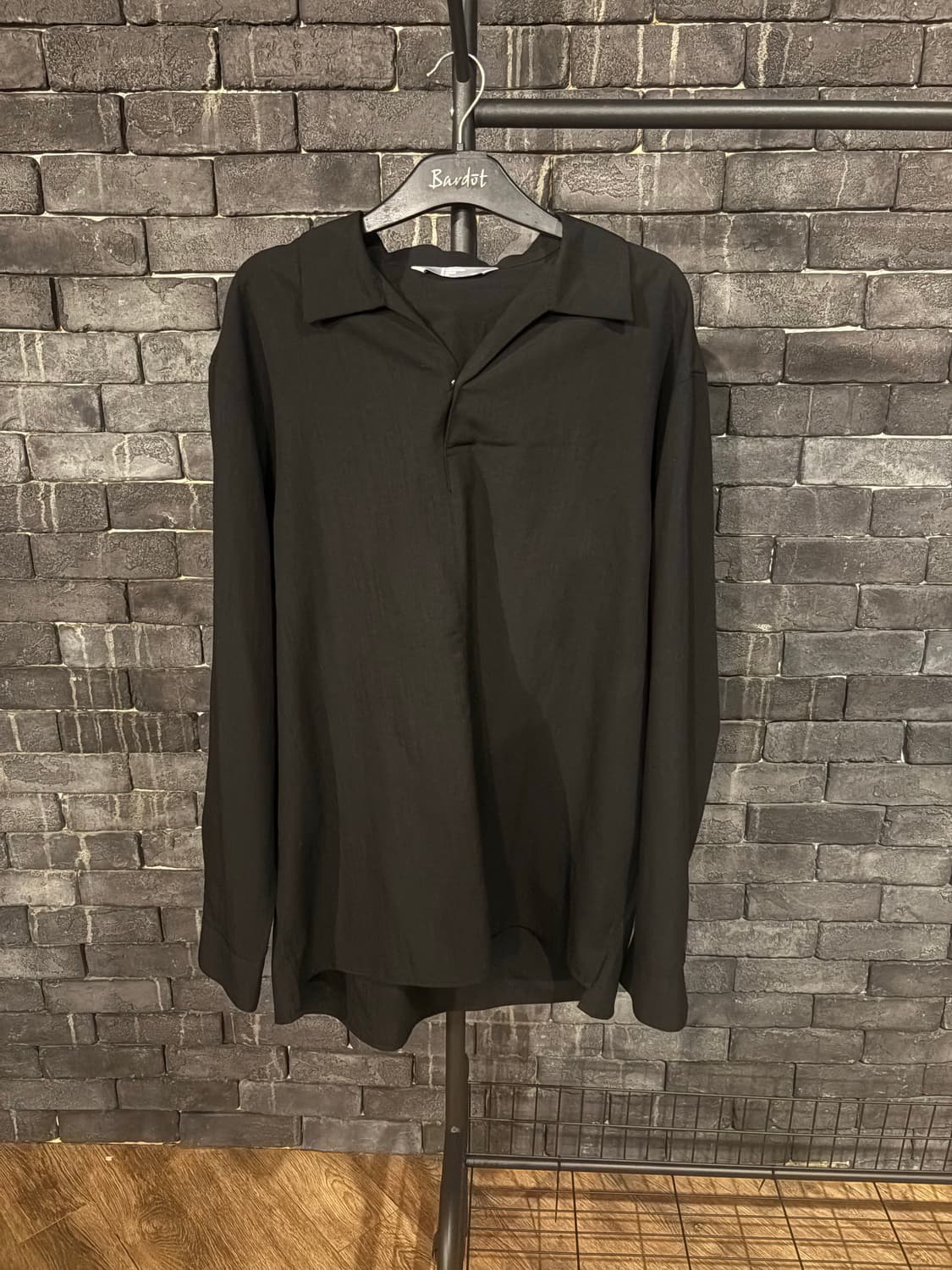 [중고,1회착용] 8세컨즈 헨리넥셔츠 (105) 상품이미지1