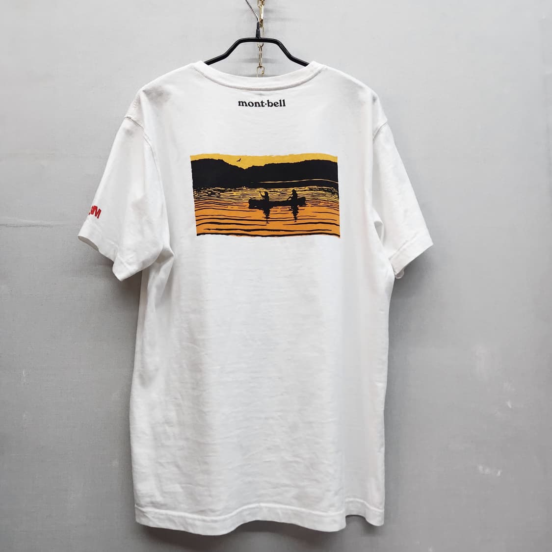 몽벨 백로고 카누 프린팅 반팔티 M(M) 남여공용 상품이미지1