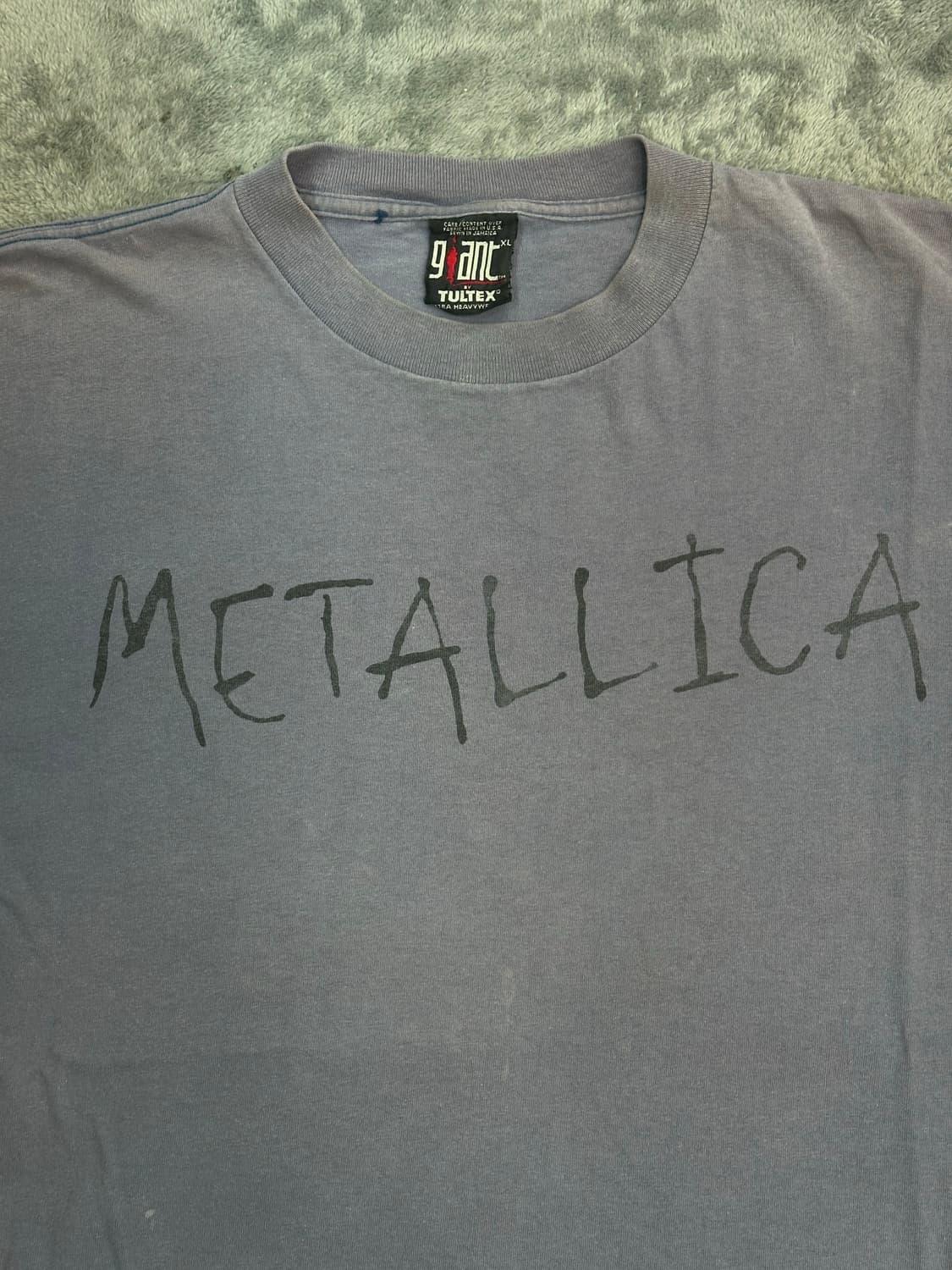 90s Metallica 비비스앤벗헤드 폰트 티셔츠 XL 상품이미지3