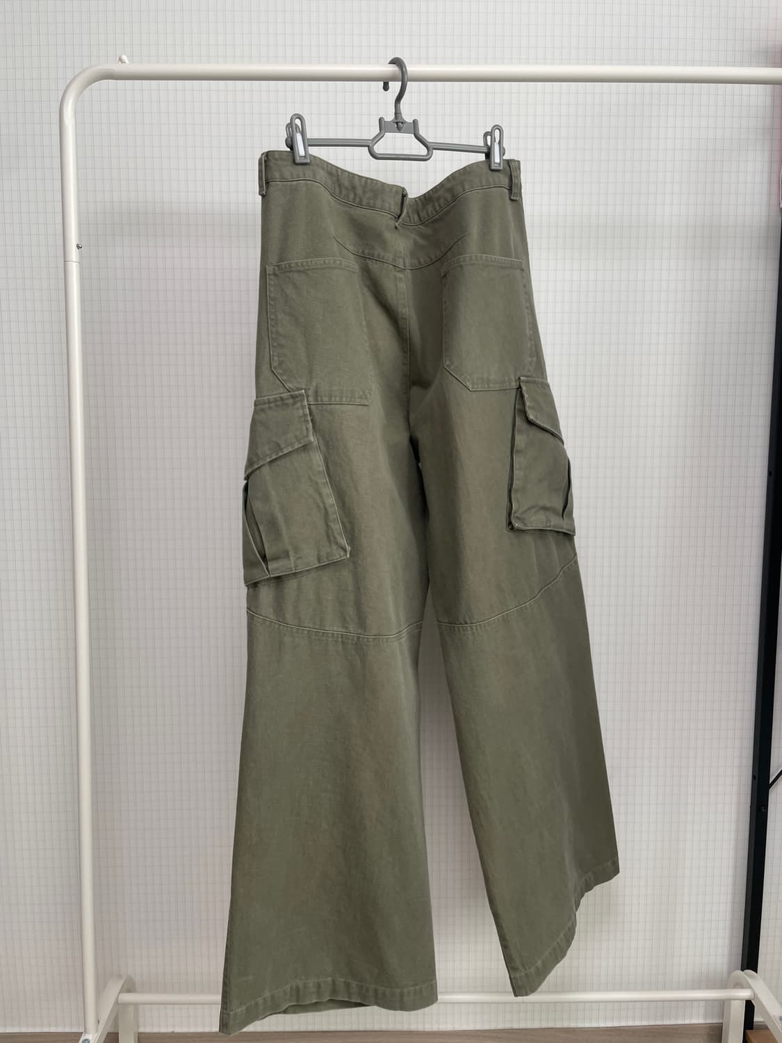다이브인 WASHED VERN CARGO PANTS (KHAKI) 상품이미지2