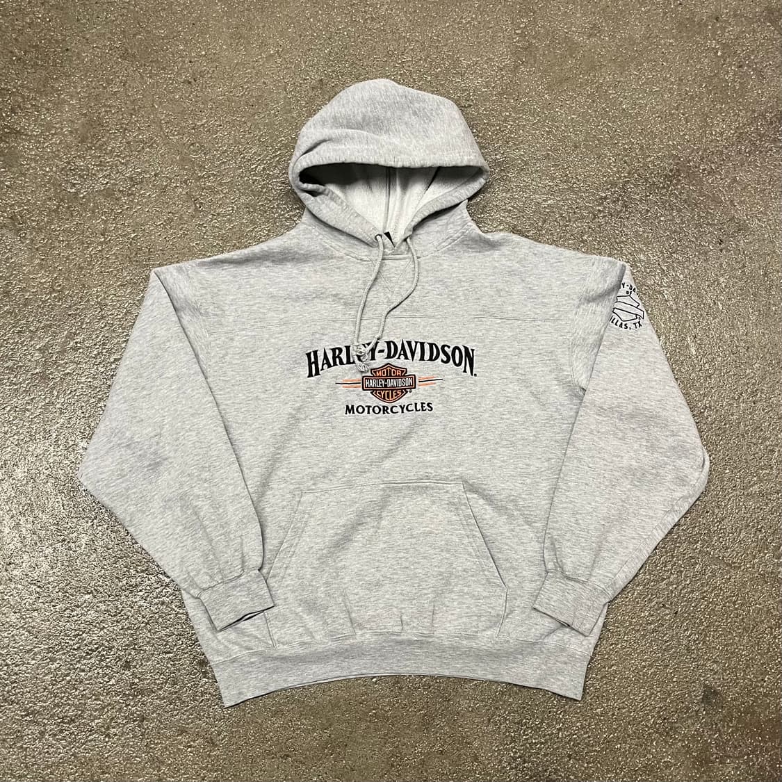 할리데이비슨 로고 후드티 (100) 상품이미지1