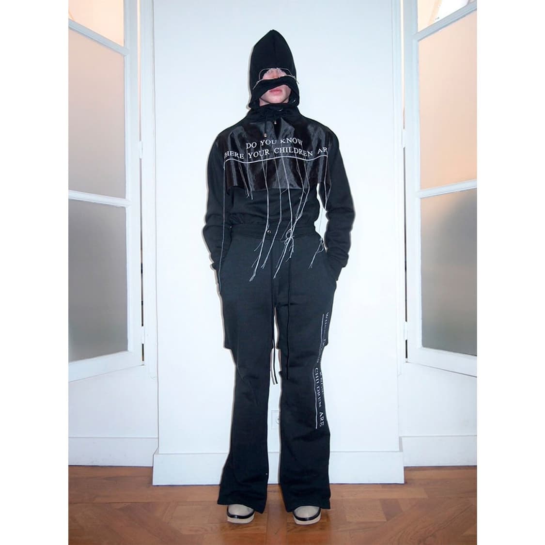 후드바이에어 - 17SS 프린지 후드 - 블랙 - M 
 상품이미지7