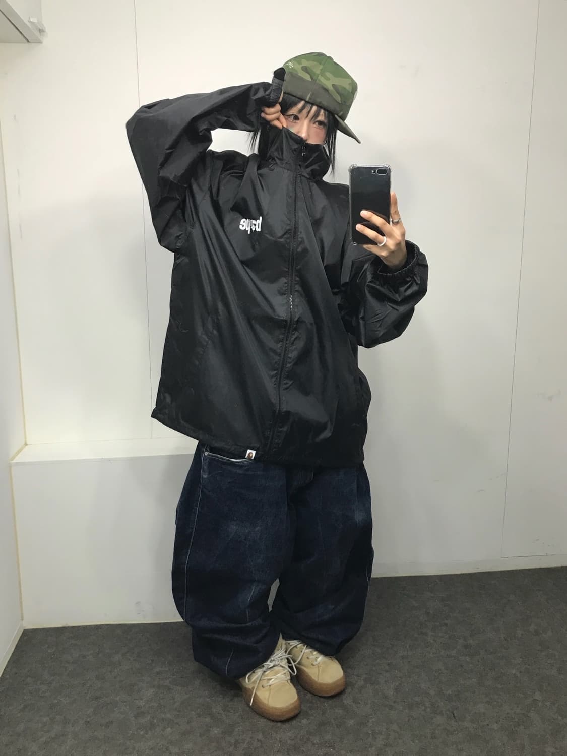 < Bape Sta Two-way Windbreaker > 상품이미지6