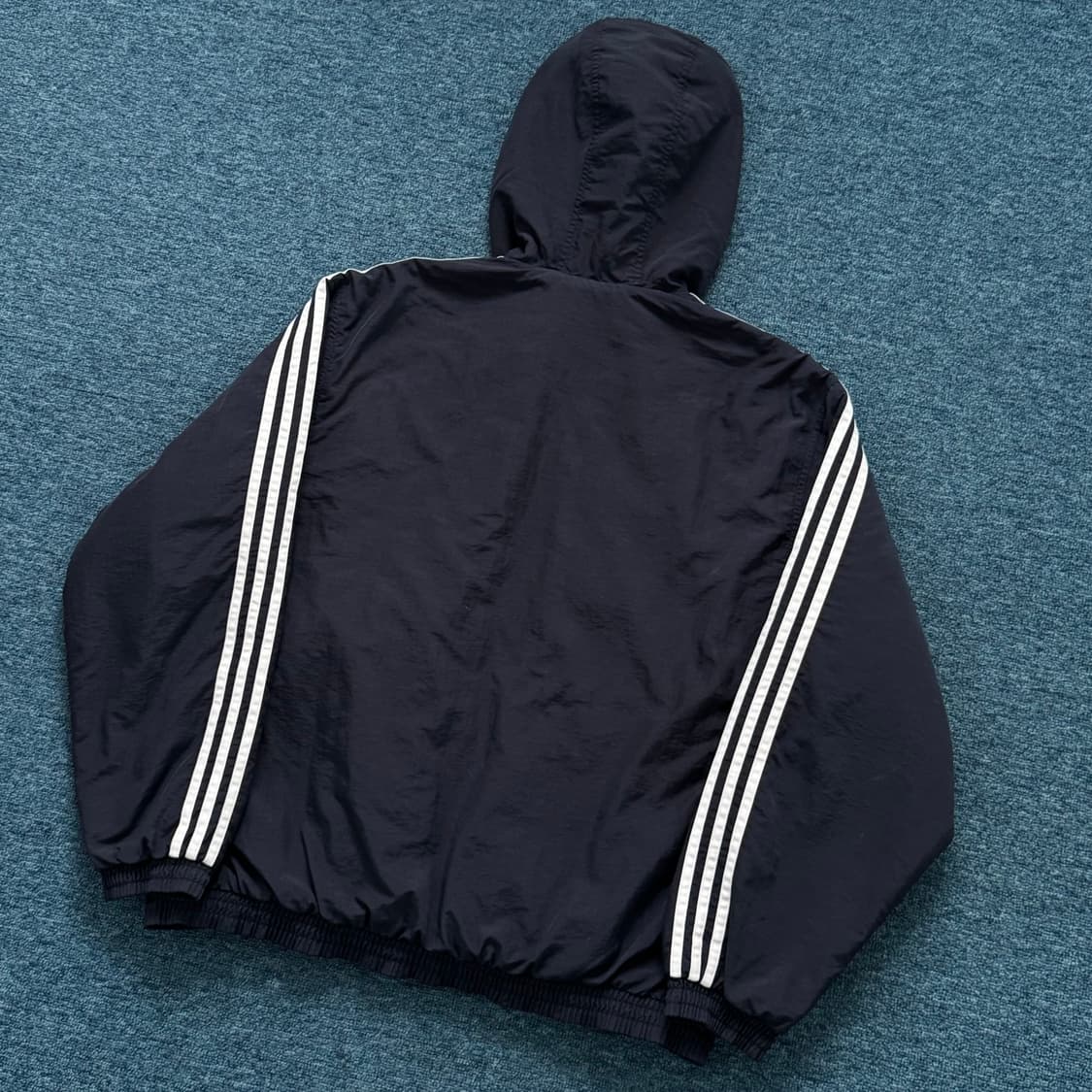 아디다스 올드스쿨 네이비 후드점퍼 100 상품이미지4