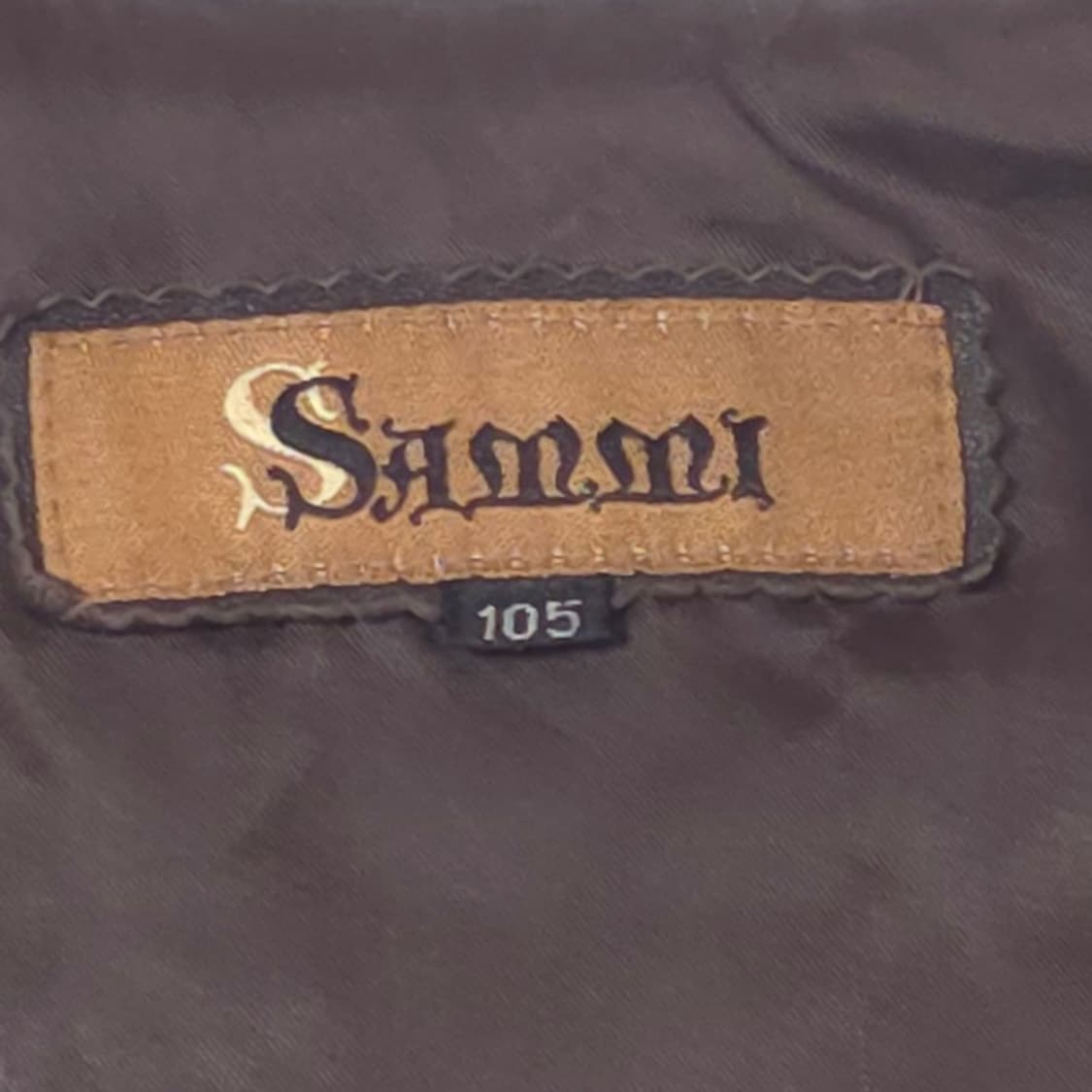 빈티지 삼미 리얼 양가죽 블루종 자켓 XL 상품이미지6