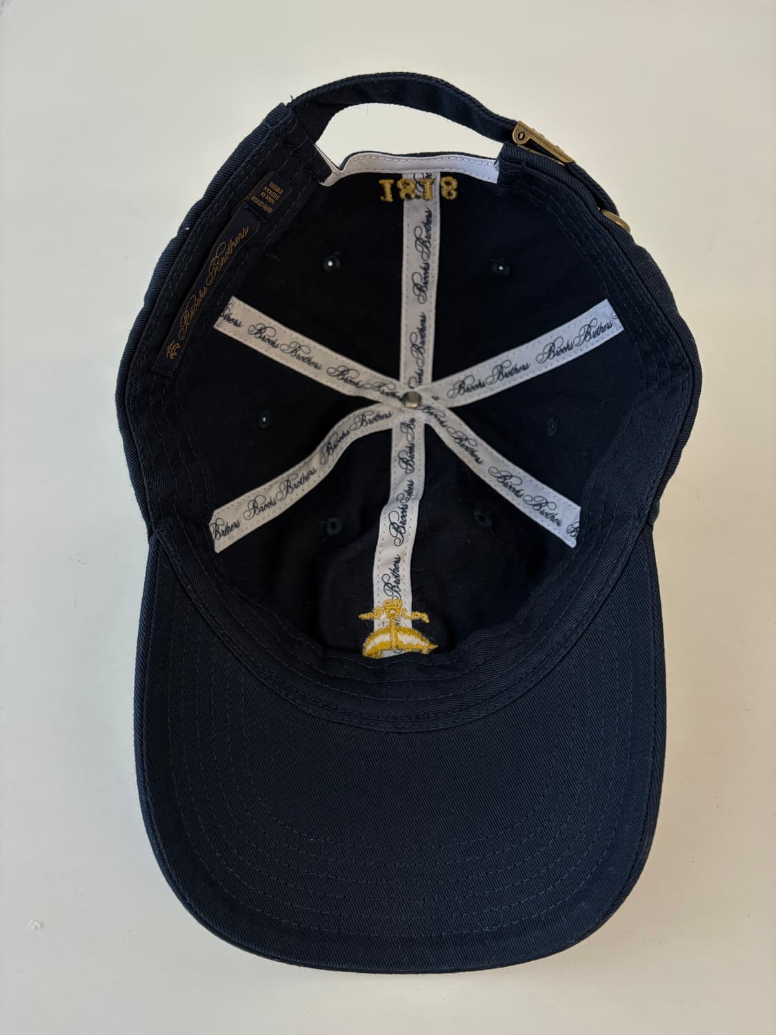 브룩스브라더스 코튼 로고 베이스볼캡 야구모자 상품이미지4