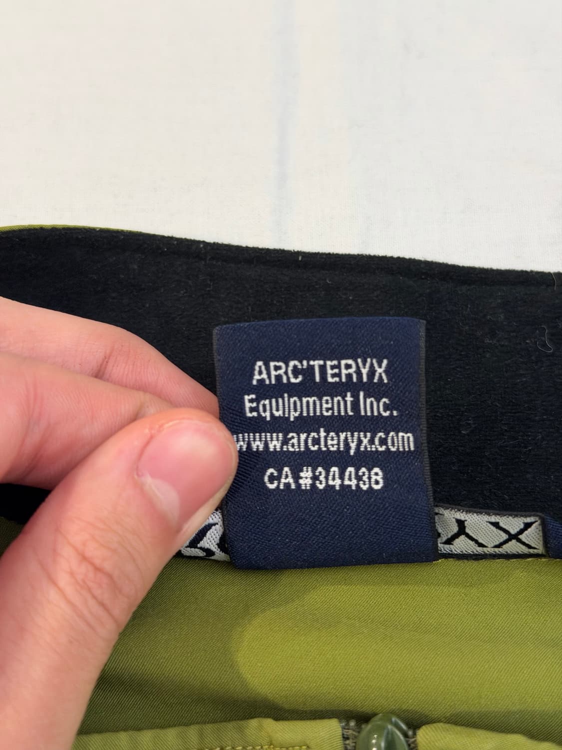 아크테릭스 일본판 감마 SL 반집업 바람막이 아노락 그린 상품이미지5