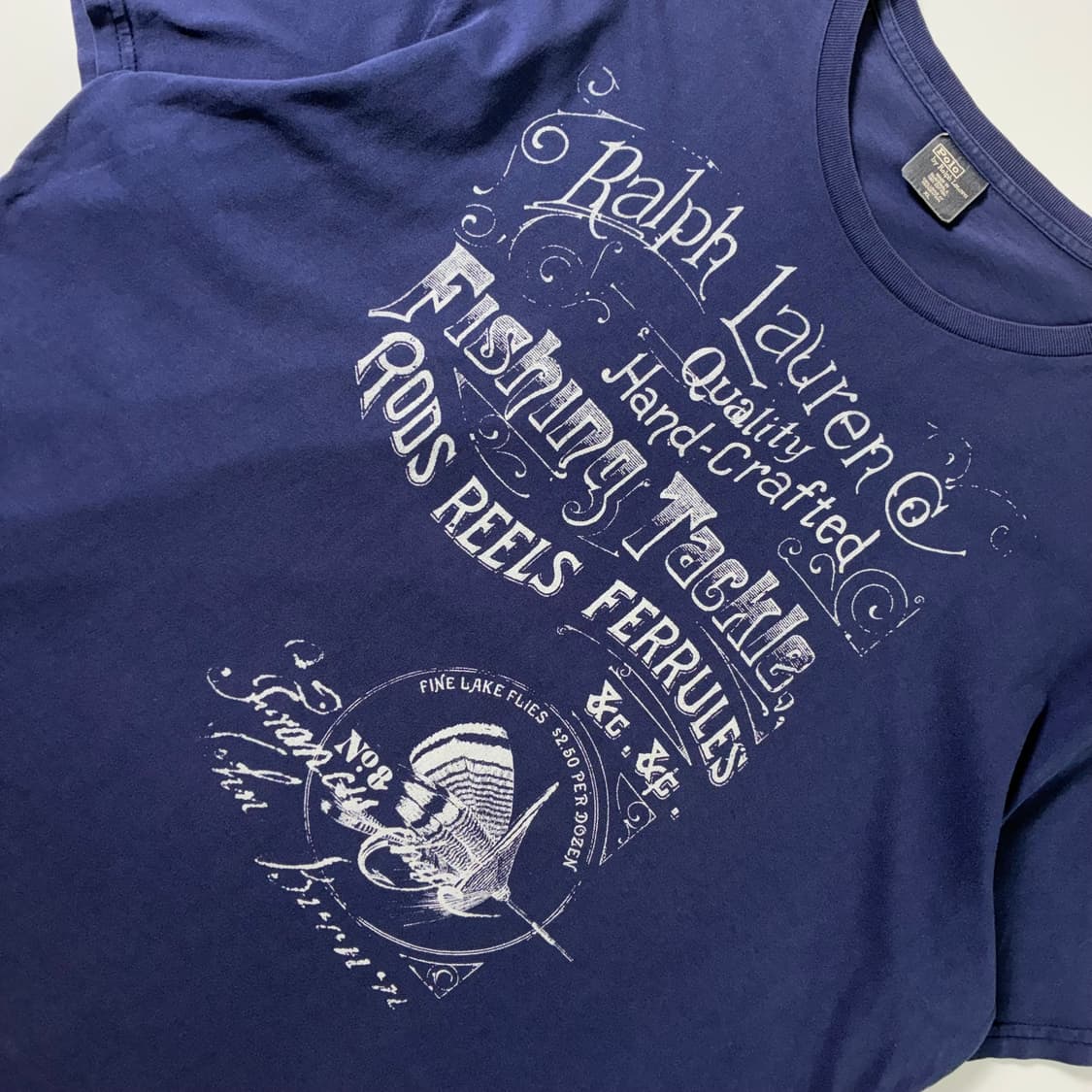 Polo  폴로 랄프로렌 피싱태클 그래픽 네이비 반팔티  상품이미지3