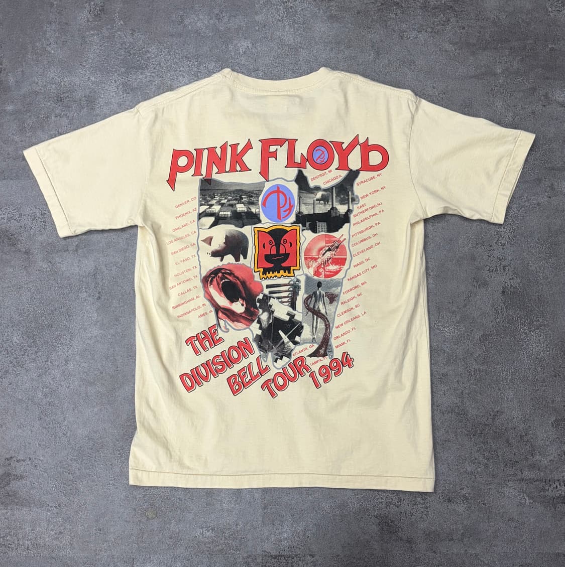 00s Anvil t reprint 핑크플로이드 Division Bell 상품이미지5