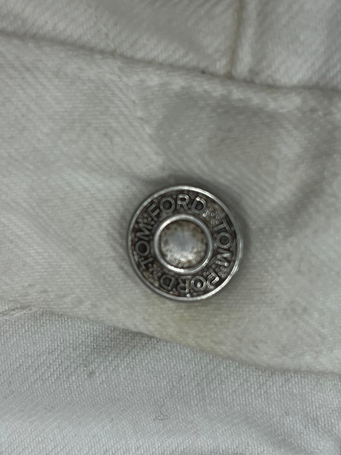 TOM FORD WHITE SELVEDGE JEANS 상품이미지5