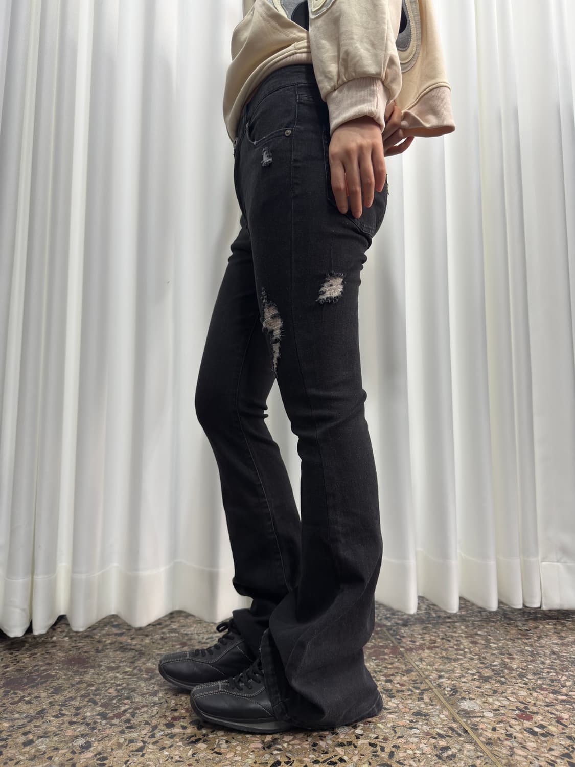 gorge denim bootscut pants 상품이미지3