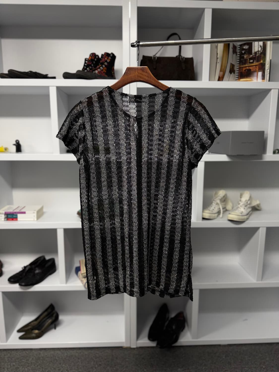 edenna 메쉬 가디건 상품이미지4