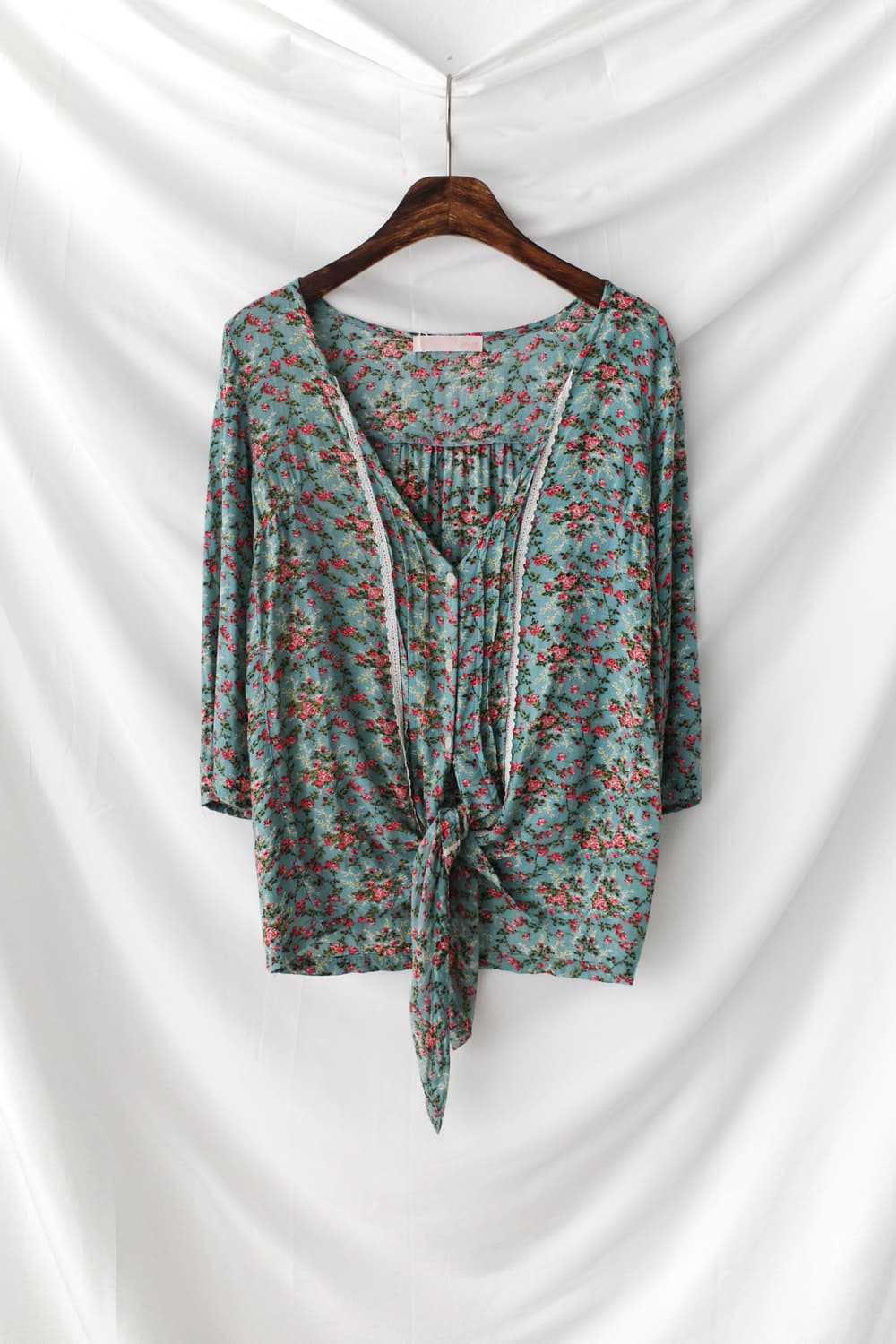 flower lace wrap cardigun 상품이미지1