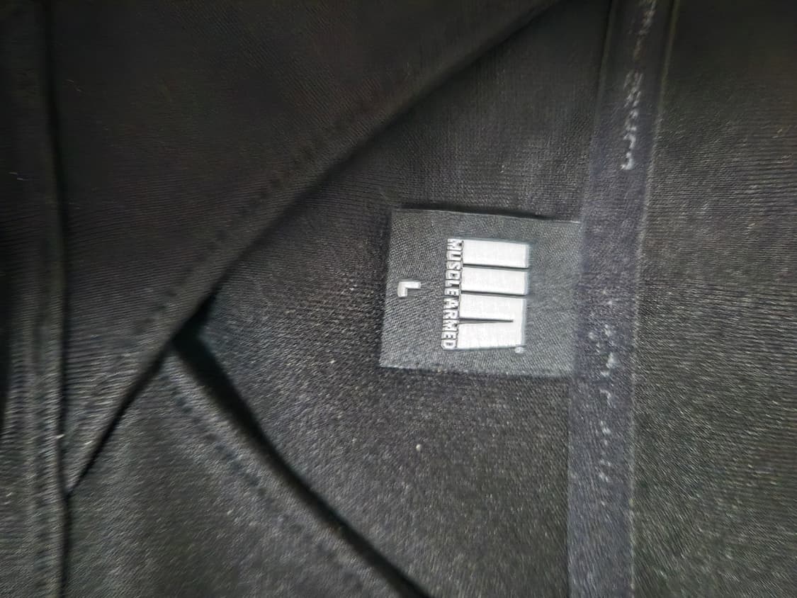 머슬암드 ARMED 23 저지 티셔츠 [블랙] L 상품이미지2