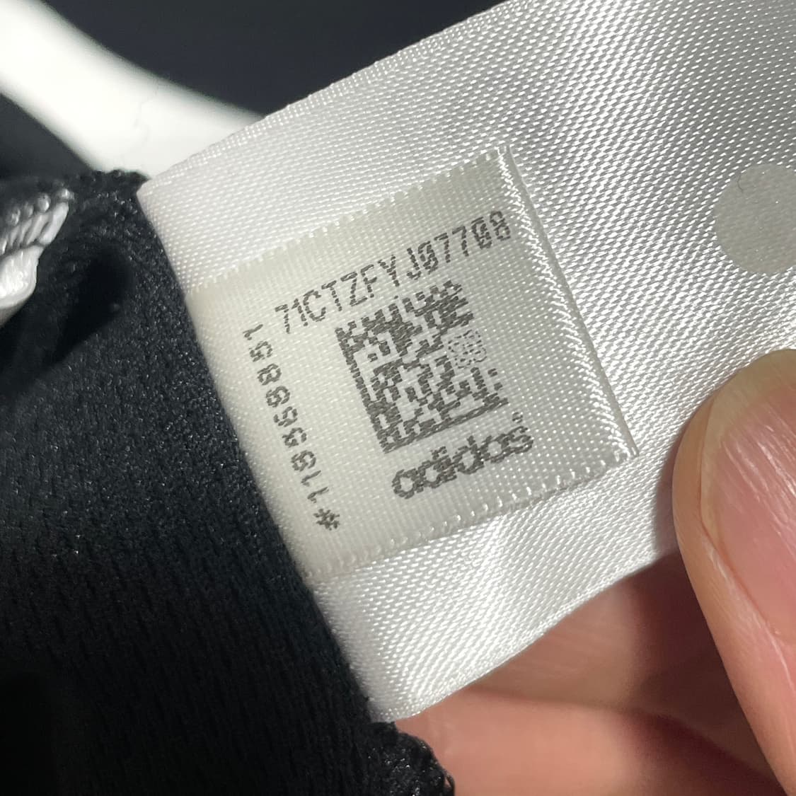 아디다스 삼선 블랙 져지 티셔츠 남성100 상품이미지5