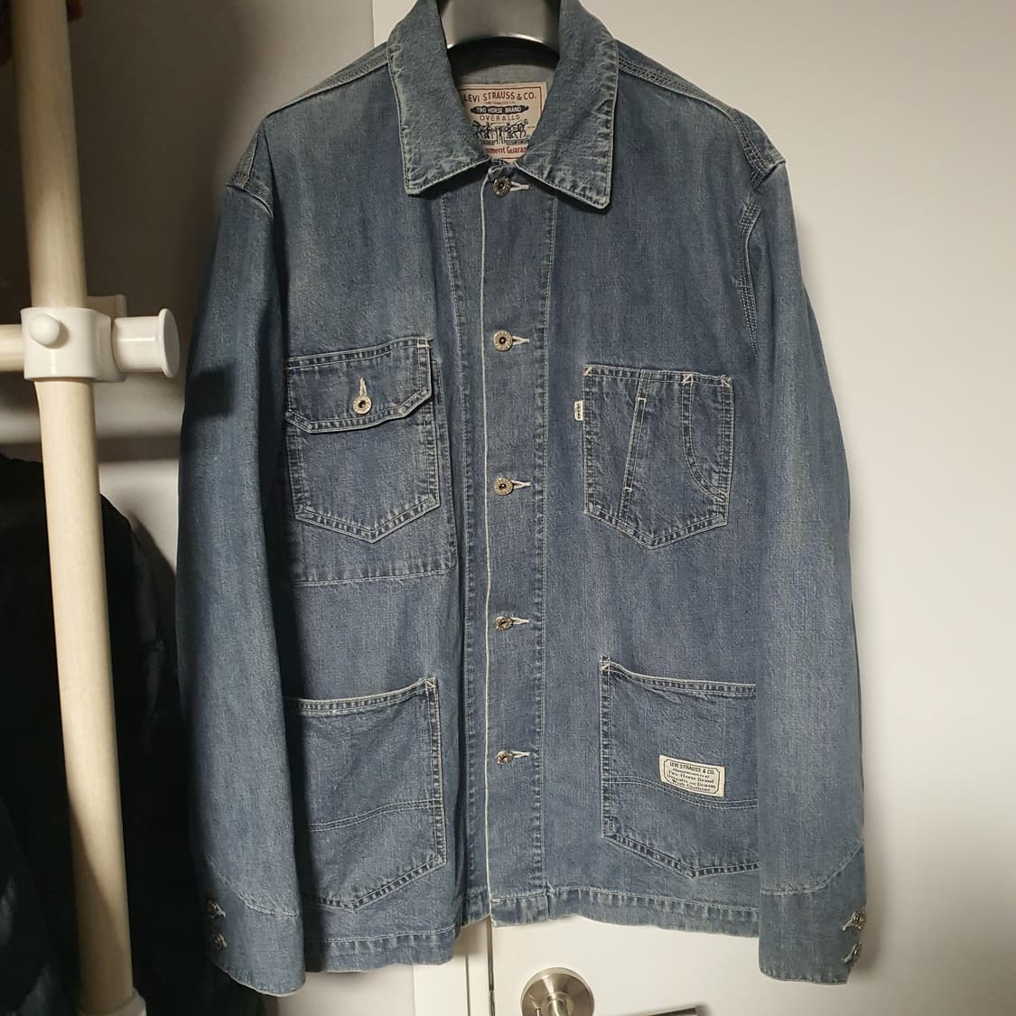 리바이스 빈티지 데님 커버올 자켓 상품이미지1
