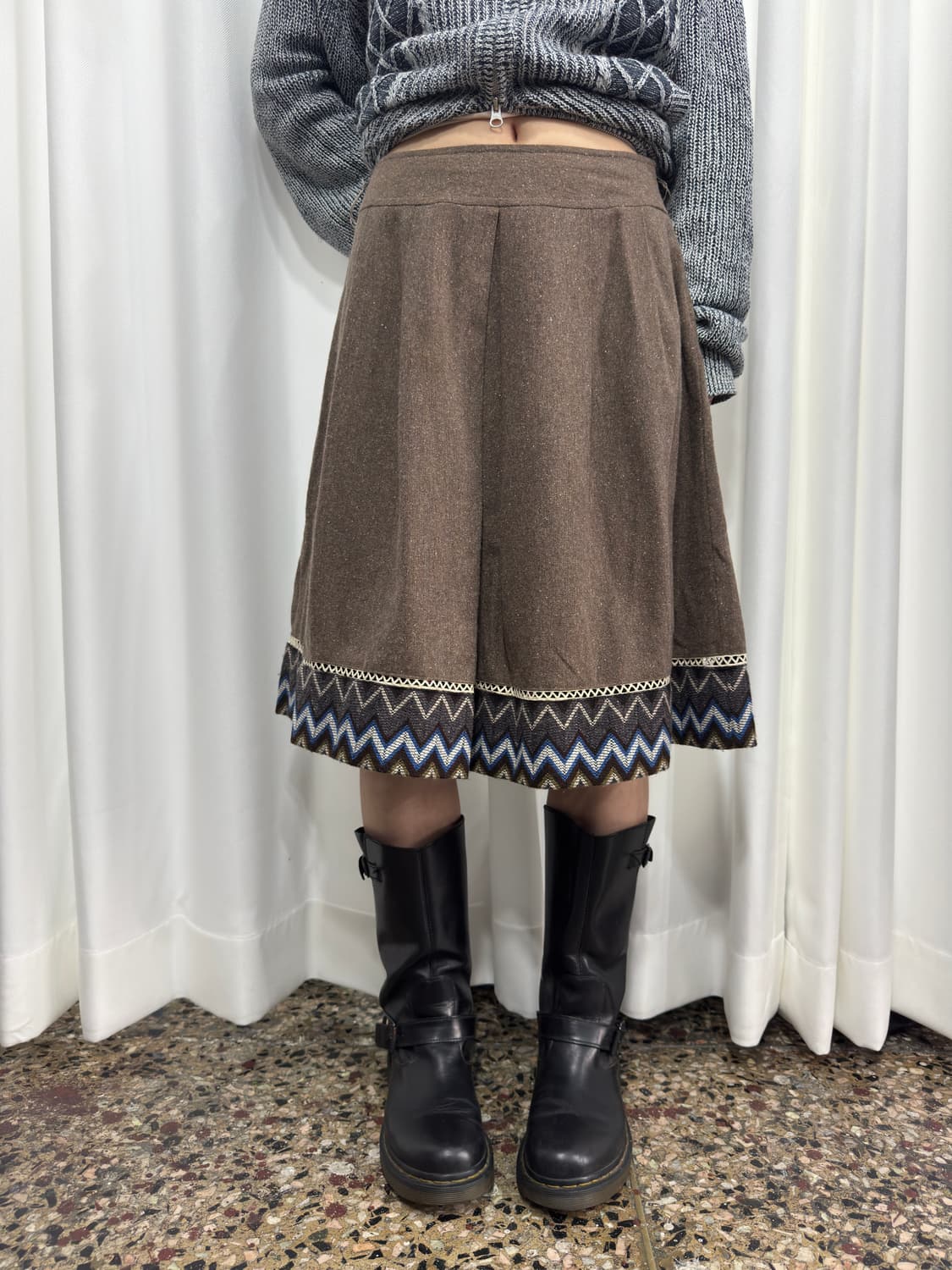 ethnic midi skirt 상품이미지5