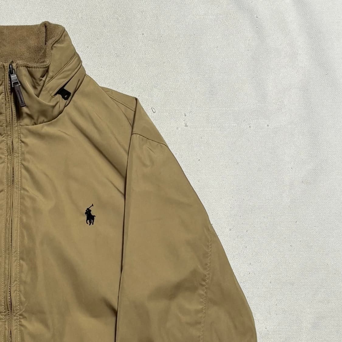 M 폴로랄프로렌 블랙 포니 베이지 바라쿠다 자켓 상품이미지1