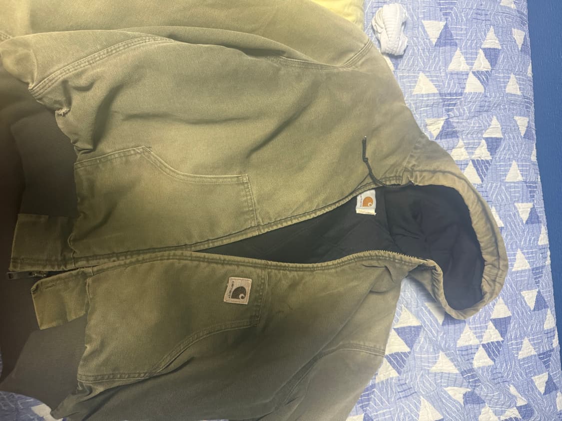 칼하트 모스그린 엑티브 자켓 90‘s 상품이미지2