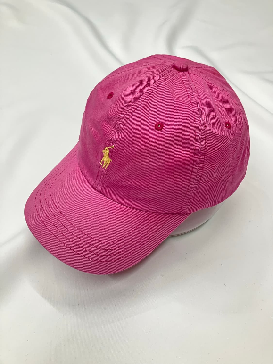 폴로 랄프로렌 핫핑크 볼캡 모자 상품이미지1