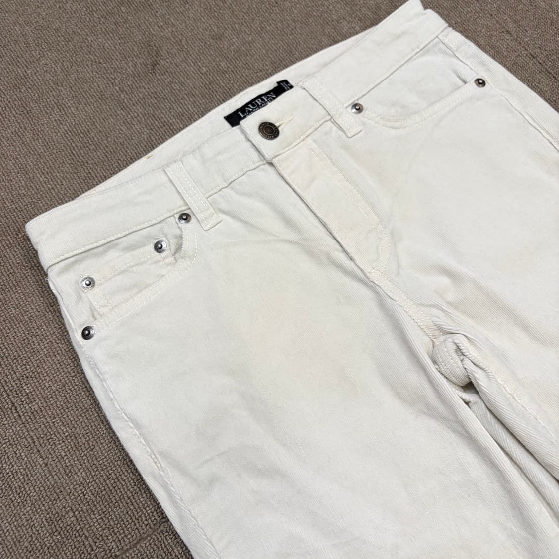 polo 랄프로렌 로렌 우먼스 코듀로이 팬츠 상품이미지2