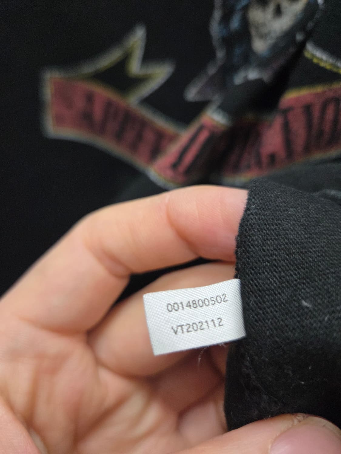 건즈앤로지스 오리지널 메탈 티셔츠 상품이미지6