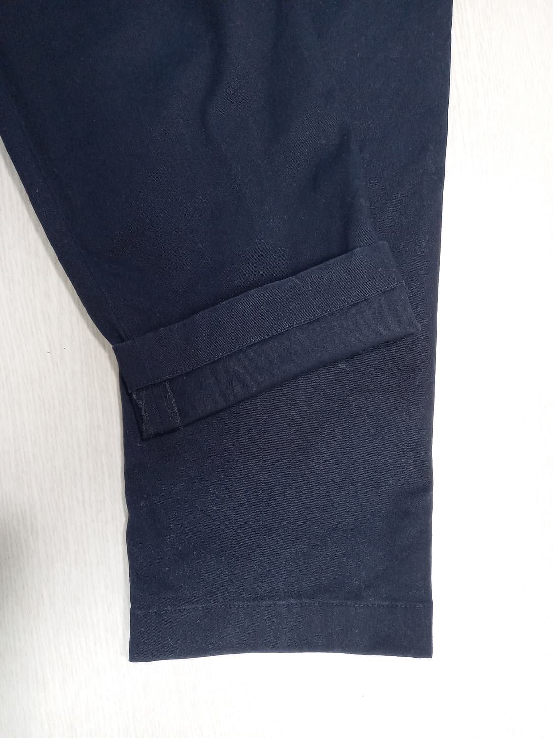 34 BrooksBrothers 스판 슬림일자 치노 네이비 34-603 상품이미지5