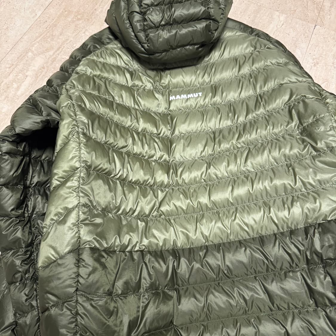 [XL] 마무트 브로드피크 경량패딩 카키 상품이미지5