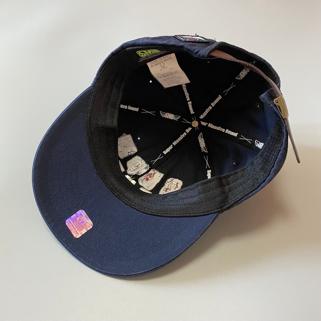 (F)햇츠온 SMB 6패널캡  상품이미지6