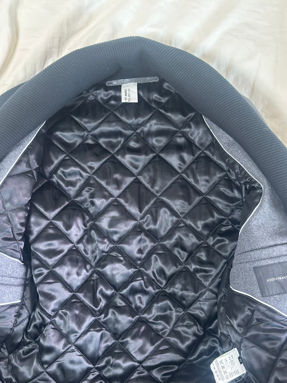 크리스반아쉐 Shawl Collar Blouson 상품이미지4