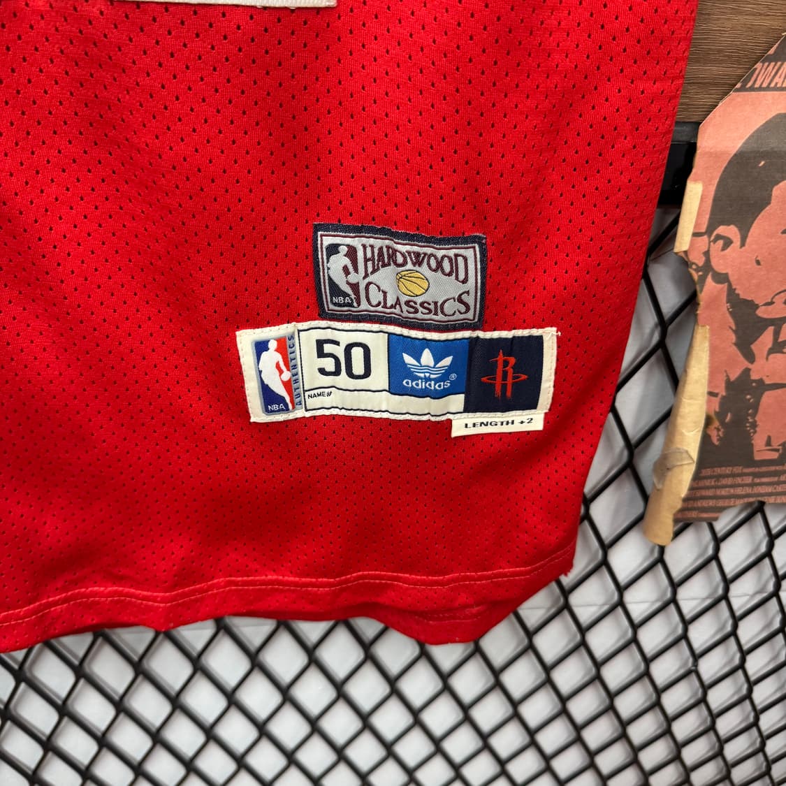 아디다스 X NBA 소울 스윙맨 나시 저지 레드 상품이미지7