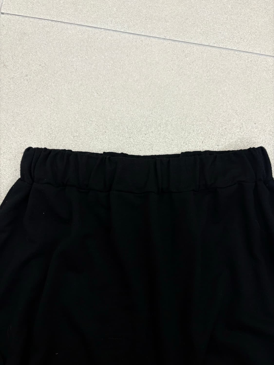 펑크 프린팅 트위스트 롱 스커트 상품이미지4