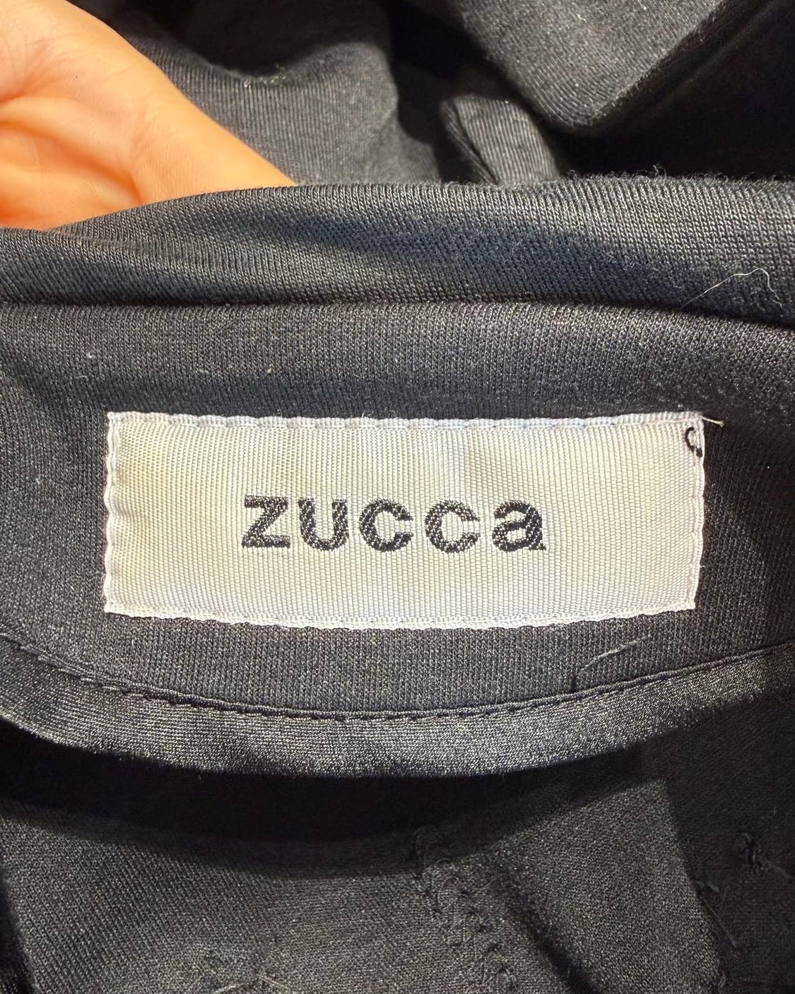 주카 블랙 폴리에스테르 후디 자켓  상품이미지8