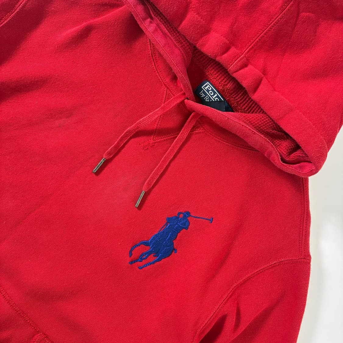 Polo  폴로 랄프로렌 레드 빅포니 후드티   상품이미지3
