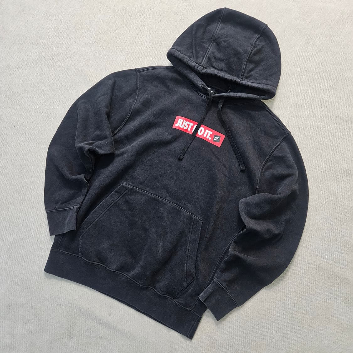 M 나이키 저스트두잇 로고 기모 후드티 0326Y 상품이미지1