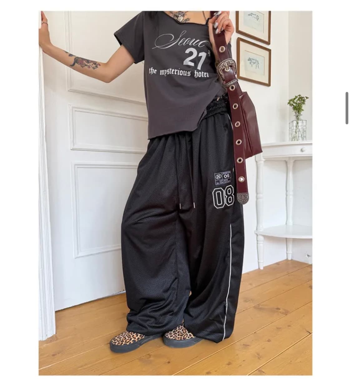 PATCH MESH PANTS 상품이미지2