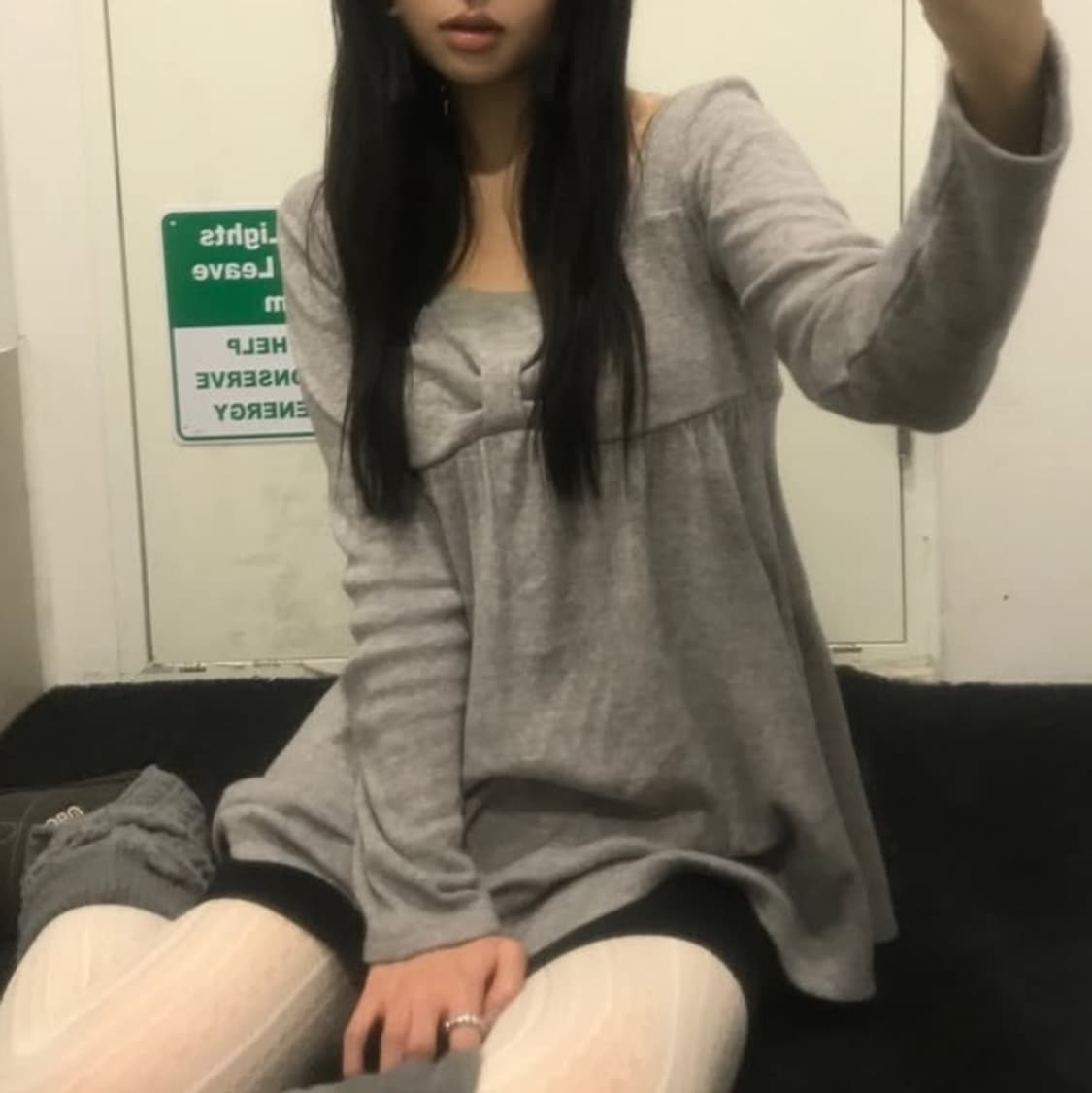 익스파이어드걸 밤비 소프트 탑 라이트그레이 상품이미지2