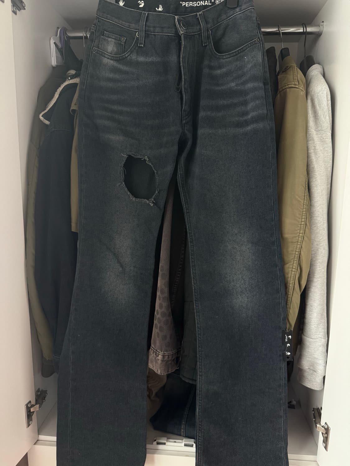 오프화이트 플레어 진 29 상품이미지1