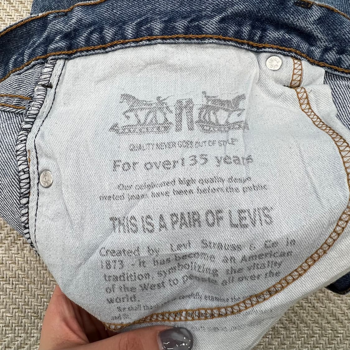 리바이스 517 데님 팬츠 r2917 상품이미지6