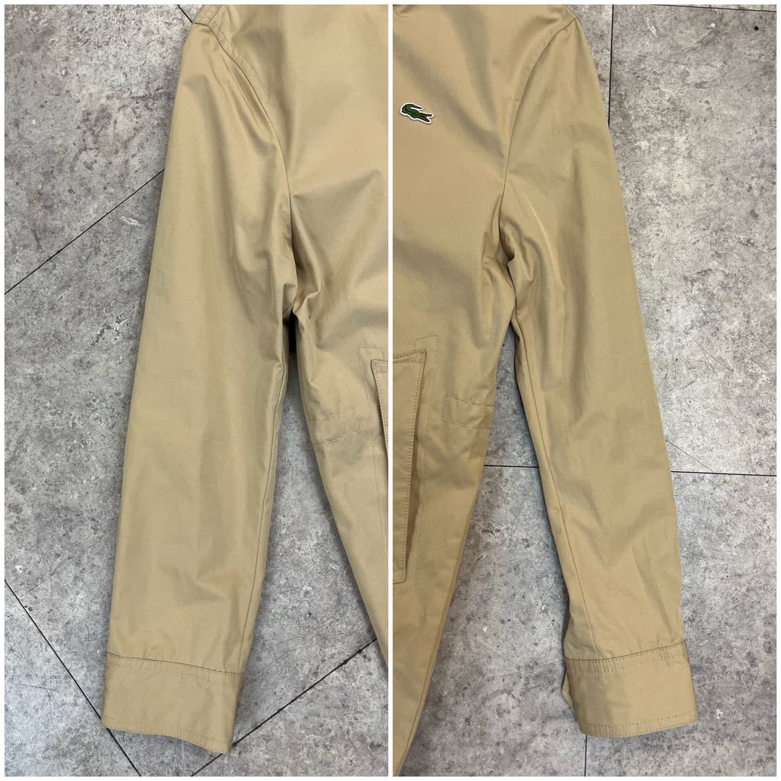 라코스테 코트 자켓 베이지 M #csz3329 상품이미지7