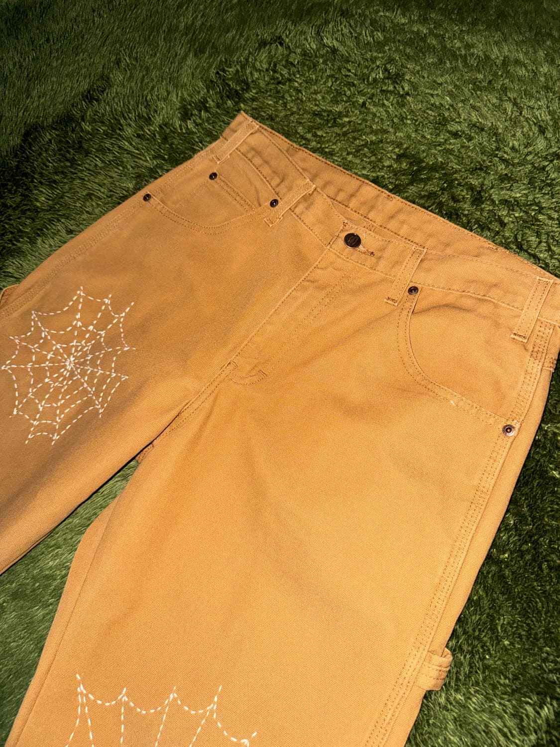 [32X30] 디키즈 스파이더 웹 재패니즈 사시코 커스텀 카펜터 팬츠 상품이미지2