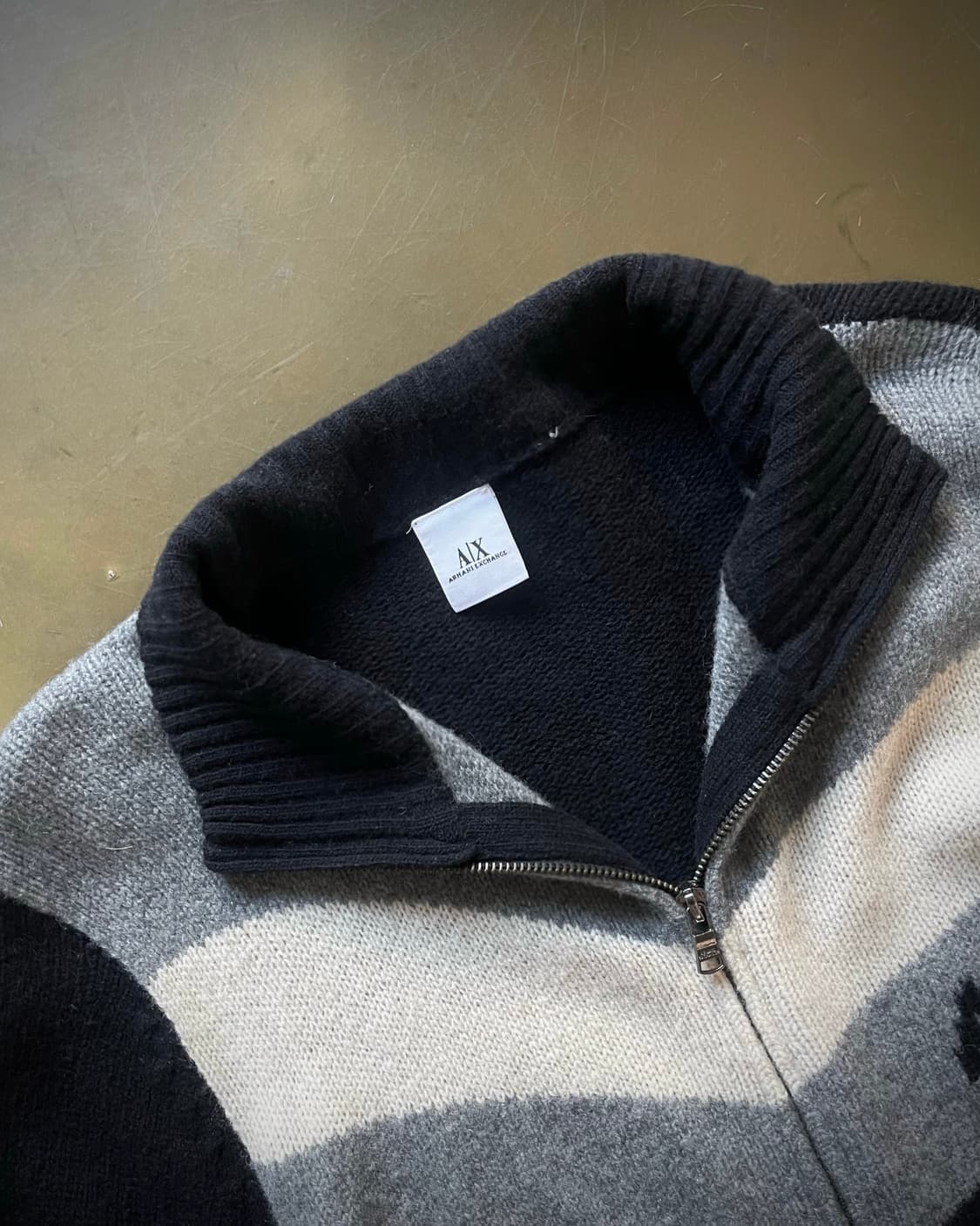 90-00s Armani Exchange Knit Zip-up JK 상품이미지6