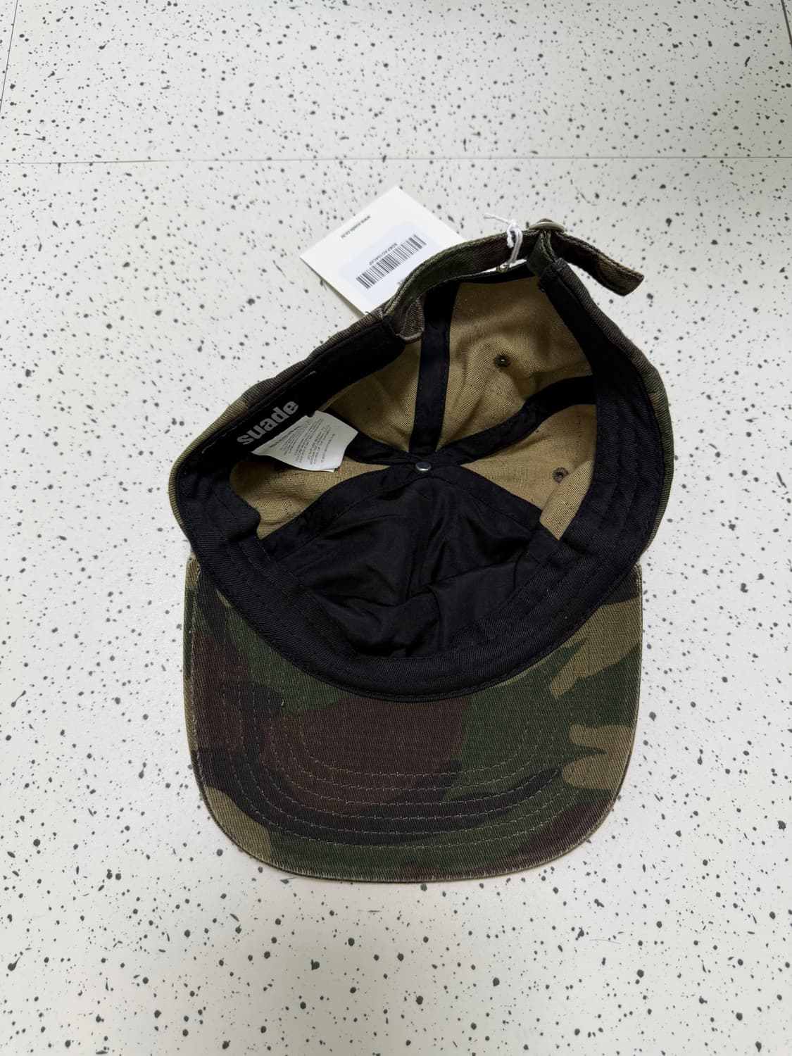 [새상품] 스웨이드 EGYPT BALL CAP 카모 상품이미지3