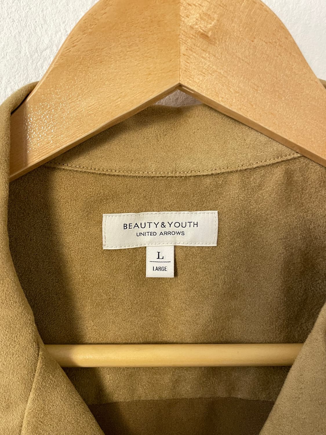 뷰티앤유스 스웨이드 셔츠  상품이미지6