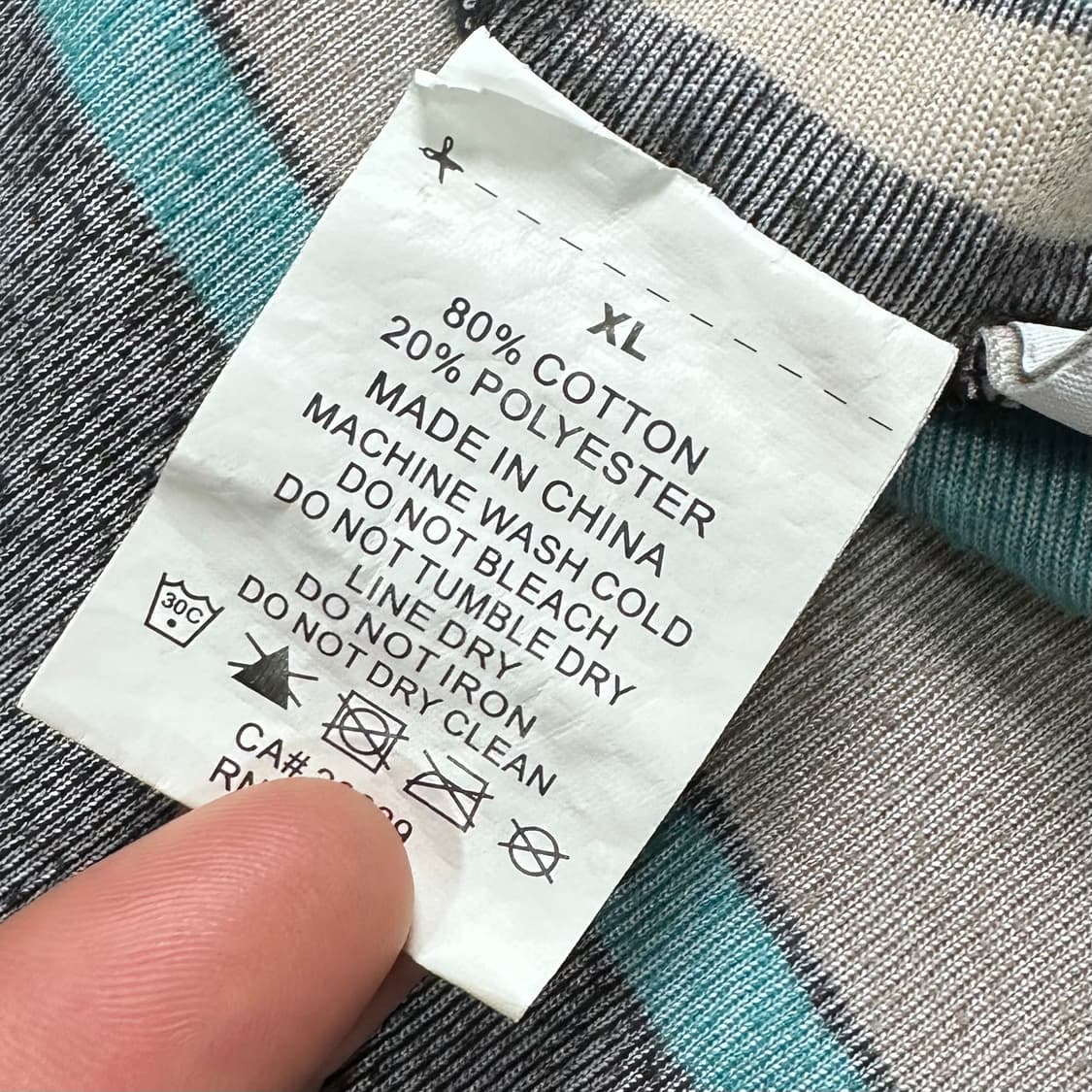 스투시 벨루아 스트라이프 풀 집업  상품이미지8