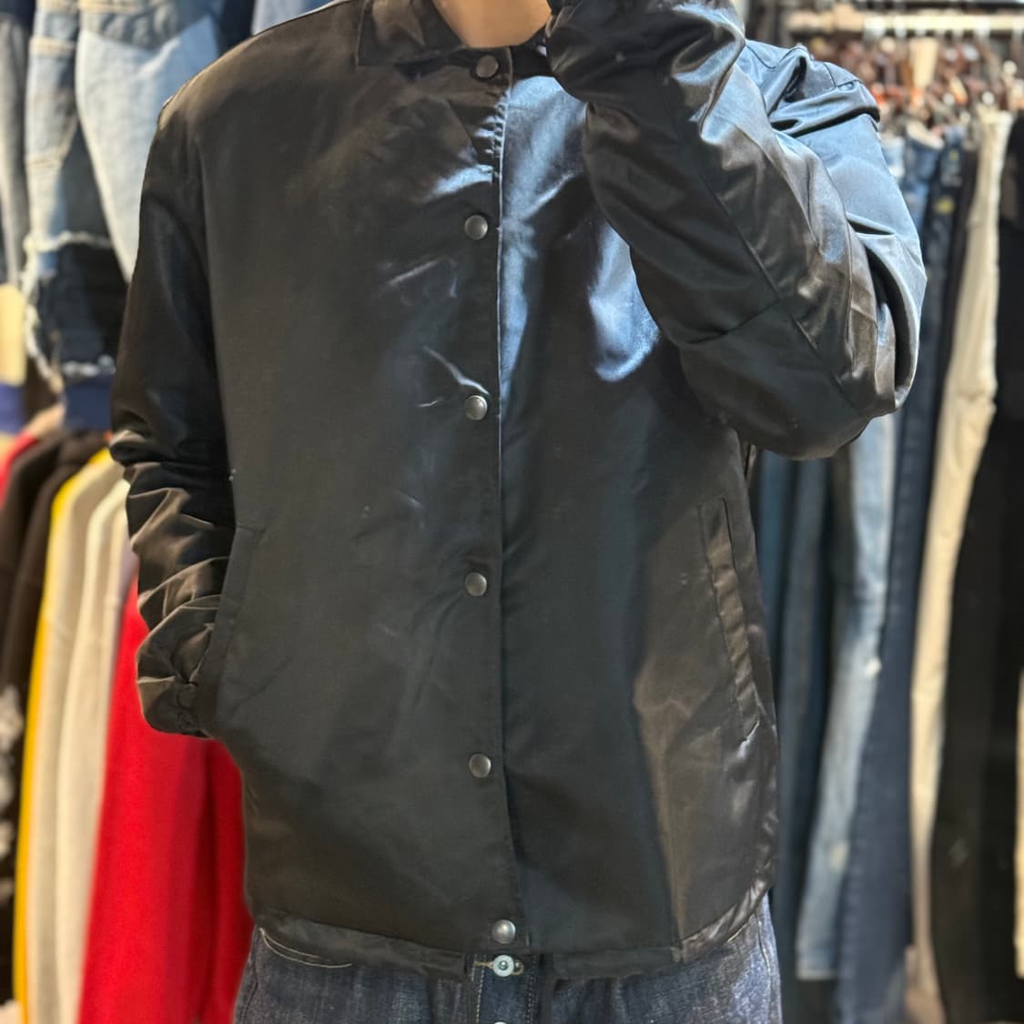 [NO.9] iise 이세 코치자켓 블랙 상품이미지3