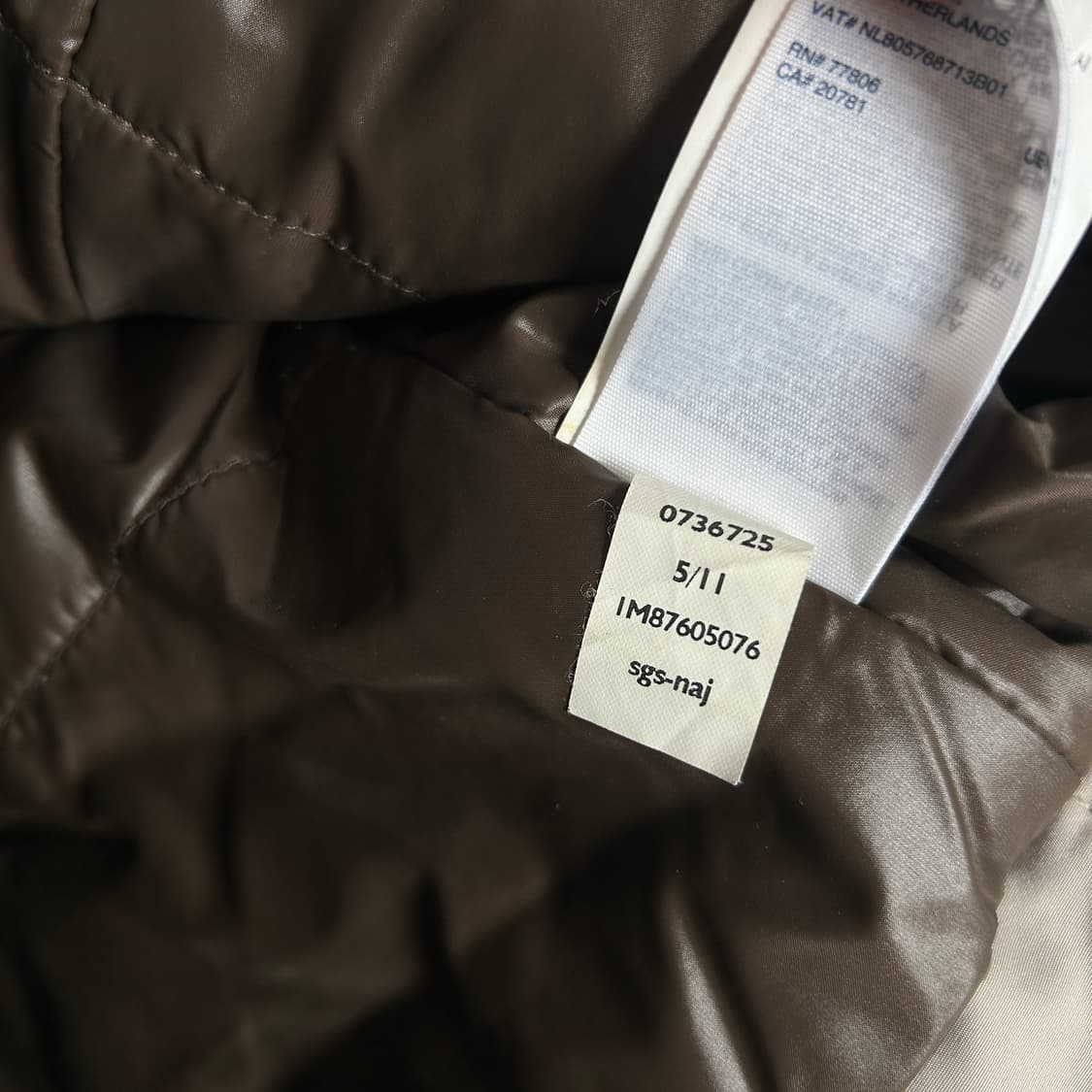 타미힐피거 퍼 탈부착 패딩 코트 s 상품이미지4
