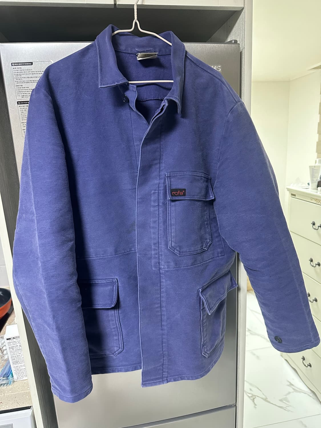 빈티지 프렌치워크자켓 몰스킨 상품이미지1